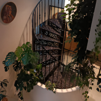 Custom made spiral staircase