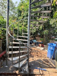 Custom made spiral staircase